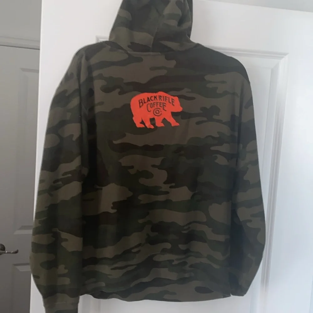 Black Rifle Coffee Co. Camo Hoodie - Picture 3 of 5